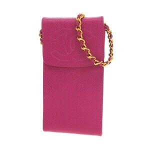 Chanel CC Logo Caviar Chain Chaulta